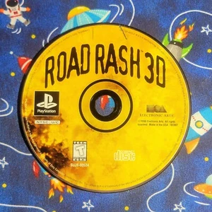 Road Rash 3D [Black Label] PS1 (Sony PlayStation 1, 1998) EA - Disc Only Tested! - Picture 1 of 3