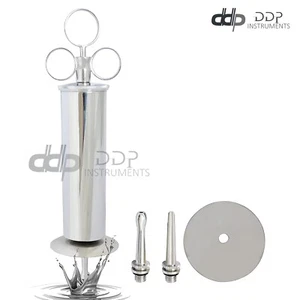 NEW PREMIUM GRADE Ear Syringe Metal 8 oz. Stainless Steel -A+ QUALITY GURANTEED - Picture 1 of 3