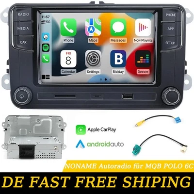 NONAME Carplay Android Auto Autoradio Stereo RCD360 RCD330 187B für MQB POLO 6C - Bild 1 von 4
