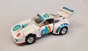 Vintage Transformers G2 Jazz Action Figure Autobot Sports Car White 1992 Hasbro - Picture 1 of 8