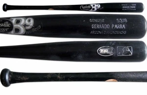 Diamondbacks GERARDO PARRA 2012 Game Used uncracked Louisville Slugger Bat - Picture 1 of 3