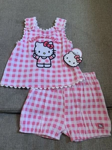 Hello kitty 2 Piece Set New 12 Months - Picture 1 of 2