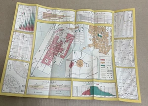 China MANCHURIA Asuntos Mukden MAPA FOLLETO Shenyang Fengtian - Imagen 1 de 3