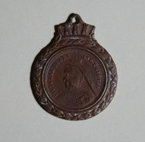 Medaille Königin Sieg 25mm B1 - Bild 1 von 2