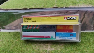 NOCH 4746 Spur Z M 1:220 CONTAINER SET Versandcontainer 5er Set --NEU + OVP-- - Picture 1 of 2