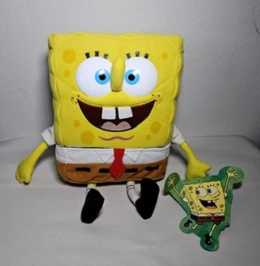 Y2K SpongeBob Squarepants 12" Plush Nickelodeon Vintage W/ Tags Collectibles - Picture 1 of 5
