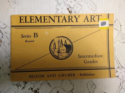 Elementary Art Series B Vintage Paperback Textbook Bloom and Gruber 1946 - Image 1 of 4