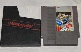 Vintage 1985 NES Marble Madness Nintendo Game With Sleeve