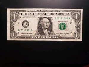 20/11/1981. 1.00 BIRTHDAY NOTE  - Picture 1 of 2