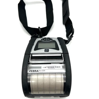 Zebra QLN320 Label Printer Mobile Portable Bluetooth Wi-Fi. Untested FP Or RP - Image 1 of 4