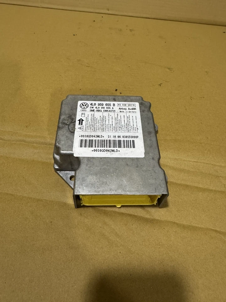 AUDI Q7 4L SRS 2007-2015 MÓDULO DE CONTROL INFORMÁTICO SENSOR 4L0959655B OEM Foto 1 de 4