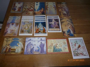 MARGARET W. TARRANT x 33 MEDICI MODERN CHRISTMAS CARDS (DUPLICATES) NO ENVELOPES - Picture 1 of 9