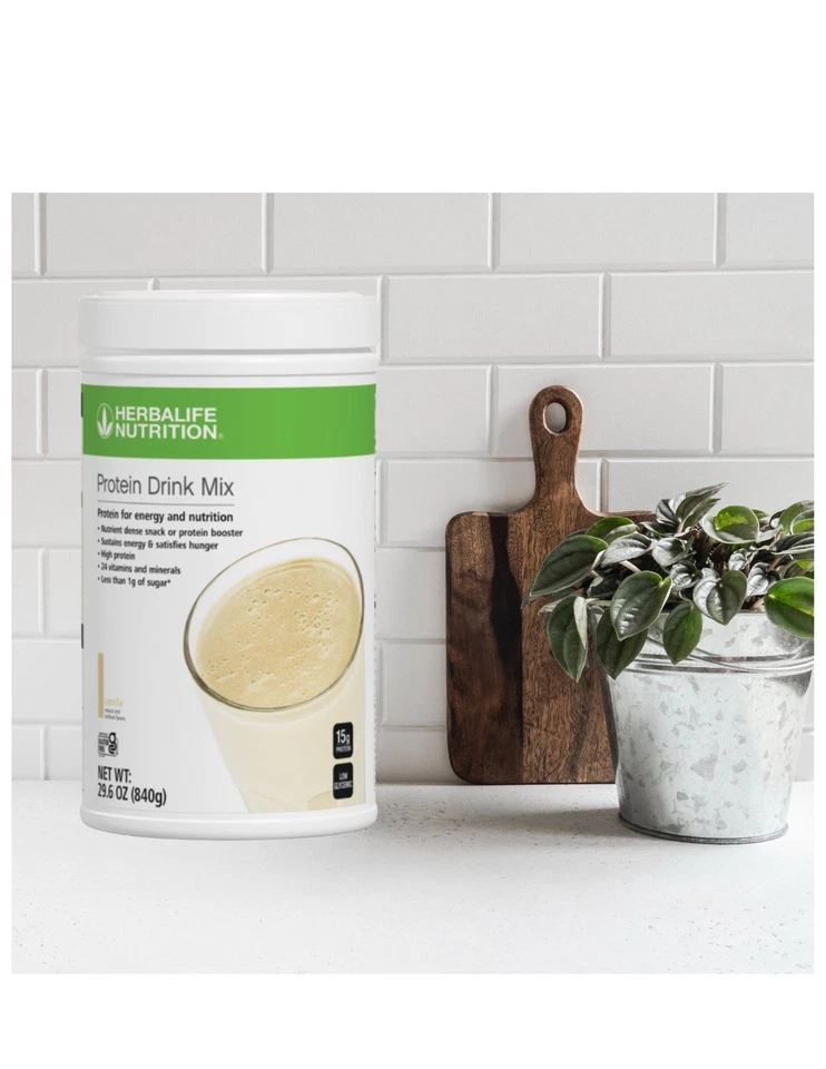 Mezcla de bebidas proteicas Herbalife - vainilla, 840 g de EE. UU. Foto 1 de 1