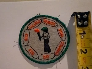 Vintage Patch Cub Fun Day Scouts Halifax Region 1984 Olympics Canada - Bild 1 von 2