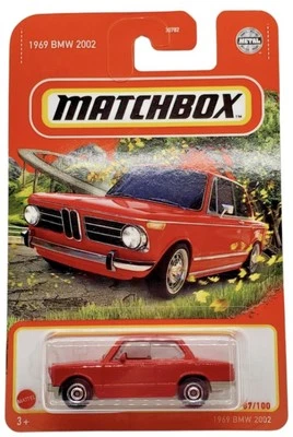 2022 Matchbox 87/100  1969 BMW 2002  {Red} - Image 1 of 2