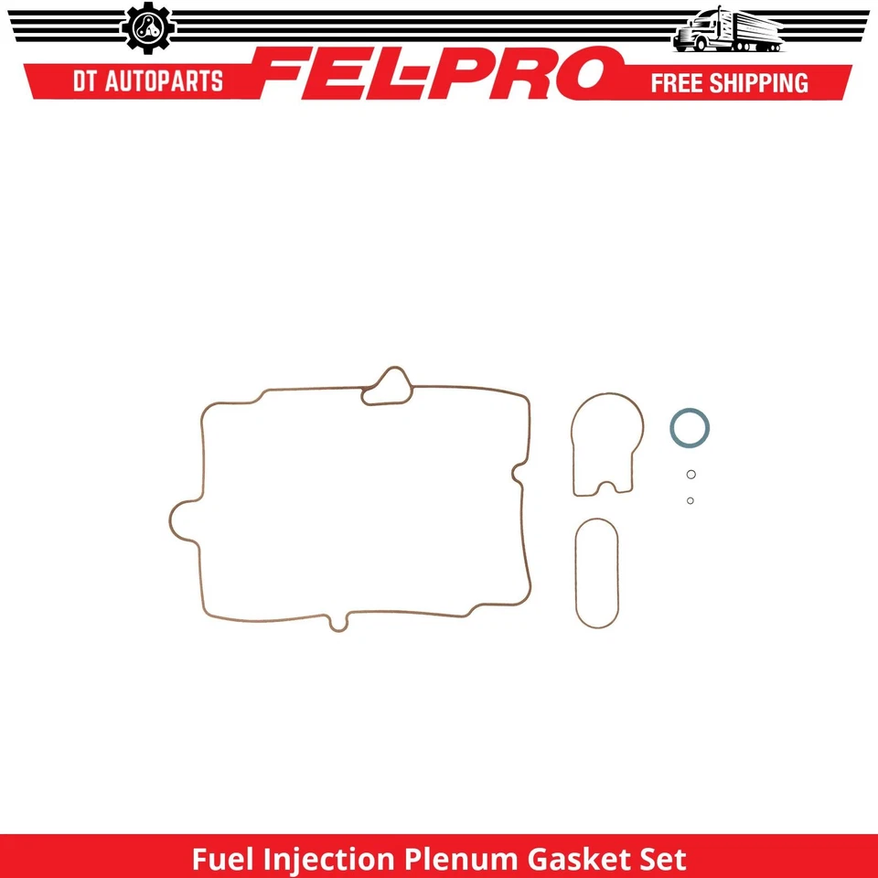 For 1996-2000 GMC K2500 Fuel Injection Plenum Gasket Set Upper Fel-Pro 1997 1998 - Image 1 of 1