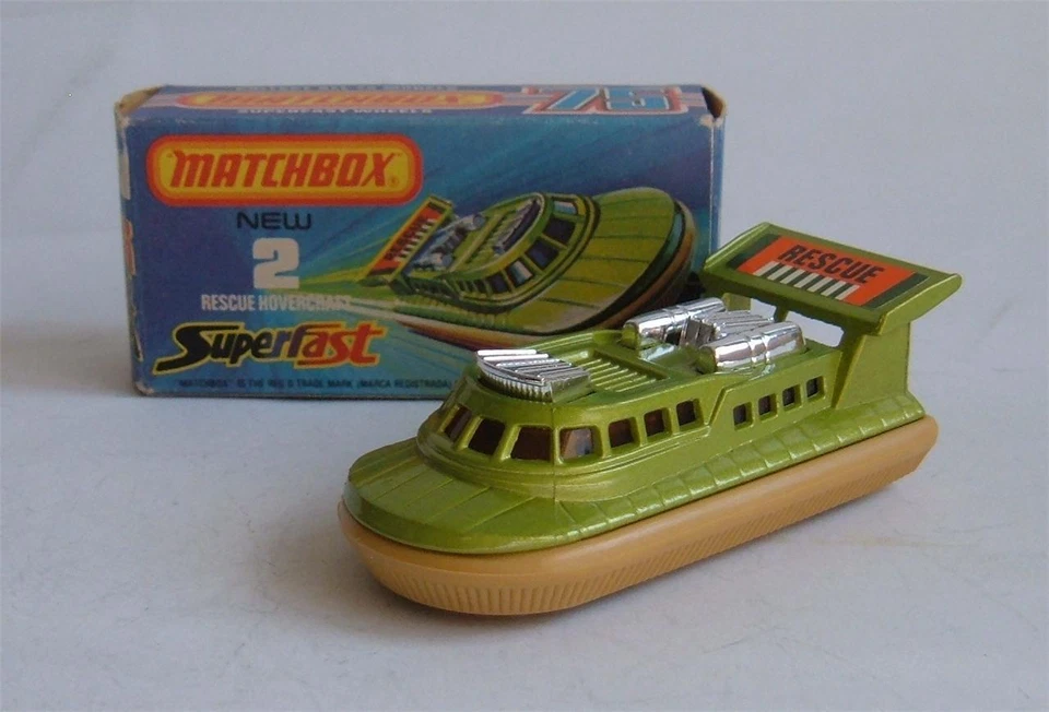 Matchbox Superfast No. 2, Rescue Hovercraft Superb - Image 1 of 1