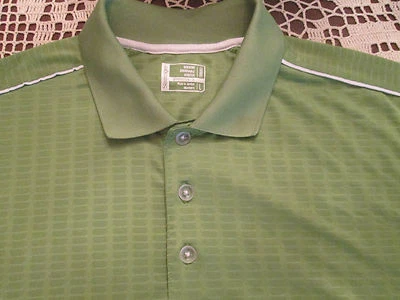 CAMISA SLAZENGER MUY BONITA CON MUCHAS CARACTERÍSTICAS VERDE CON RIBETE BLANCO TALLA L   Foto 1 de 4