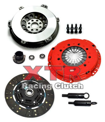 KIT EMBRAGUE XTR RACING 2+VOLANTE CROMADO BMW 325 328 525 528 i is M3 Z3 E36 E39 Foto 1 de 3