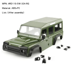 313/324mm 5 Doors Wagon Camel Cup Body Shell for 1/10 RC Crawler TRX4 RD110 - Picture 1 of 33