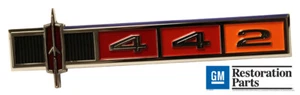 1965 Olds Cutlass 442 Dash Emblem Oldsmobile 65 - Picture 1 of 2