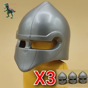X3 Playmobil casco-armatura cavaliere-torneo-giusto medievale-guerriero-prote... - Picture 1 of 2