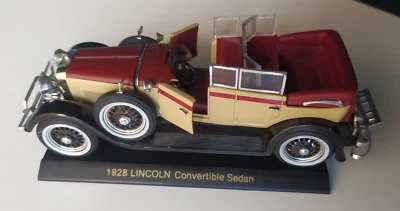 LINCOLN CONVERTIBLE SEDAN 1928 SCALA 1:32 - Immagine 1 di 3