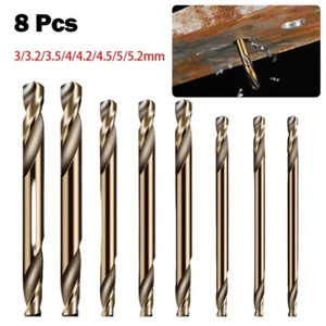 Unmatched Durability 8pcs Stainless Steel Drill Bits Set for Long lasting Use - Picture 1 of 12