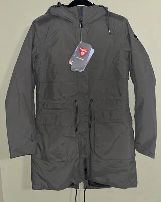 𝅺NWT Boyne Insulated 2.0 Hooded Parka Utility Green Size Large Helly Hansen