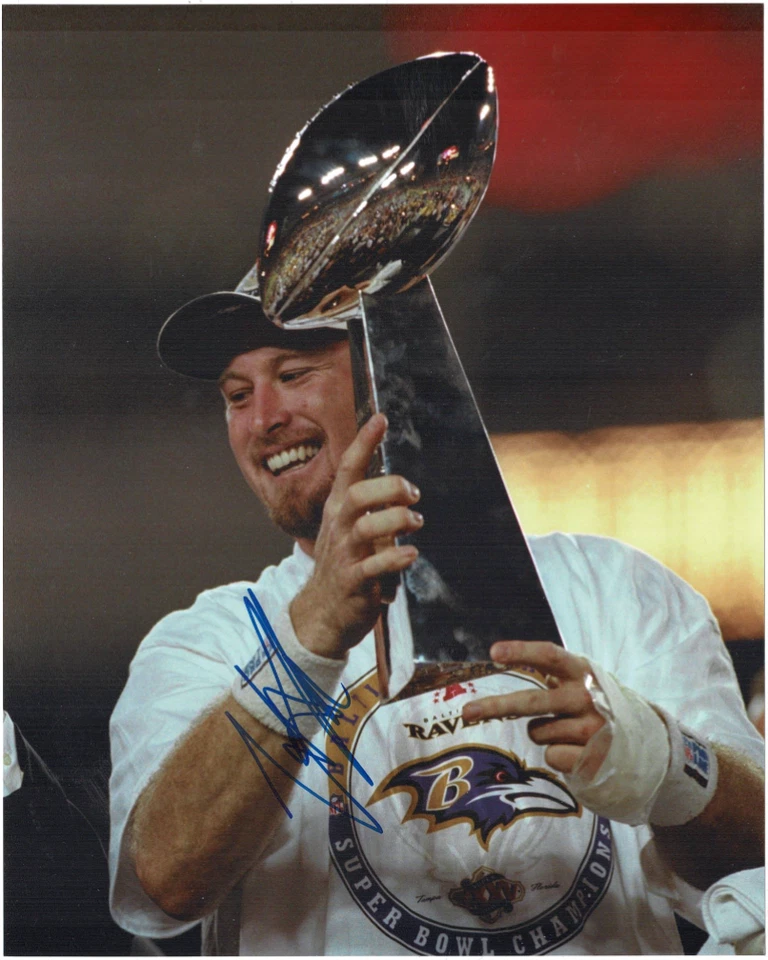 Trent Dilfer Baltimore Ravens signed autographed 8x10 photo AMCo COA 20305 - Image 1 of 1
