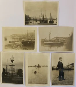 6 Fotos Brixham 1924 9x6cm (F) - Imagen 1 de 1