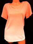 International Concepts Orange Ombre Scoop Neck Women's Short Sleeve Top 0X, Xl