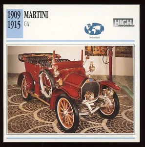 1909 - 1915 Martini GA Oldtimer Karte - Bild 1 von 1