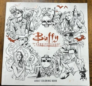 Buffy the Vampire Slayer Buffy the Vampire Slayer Adult Coloring Book (B164) - Picture 1 of 4