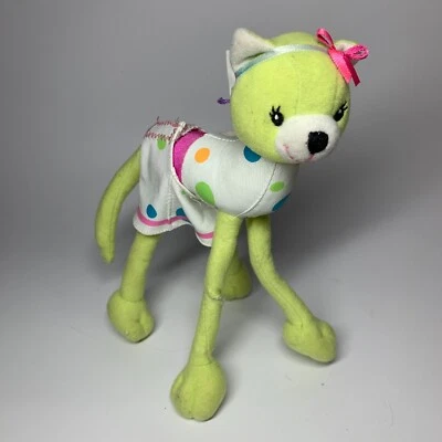 Barbie Pose Me Pets Green Cat USED - Image 1 of 4