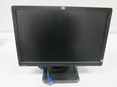 HP LE1901W 19" WIDESCREEN LCD MONITOR NK570A (Stand and Cords included) - Image 1 of 4