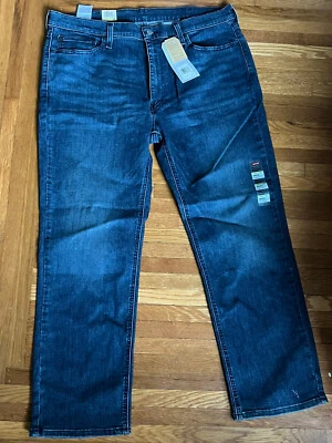 Levi’s 514 Athletic Taper Stretch Jeans Pants  39 X 30  Dark Wash New - Image 1 of 4