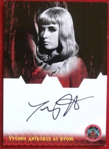 DR WHO AND THE DALEKS - YVONNE ANTROBUS as Dyoni - Hand-Signed Autograph Card - Picture 1 of 2
