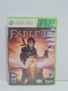 Fable III 3 (Microsoft Xbox 360, 2010) Videojuego Completo con Manual Probado - Imagen 1 de 5
