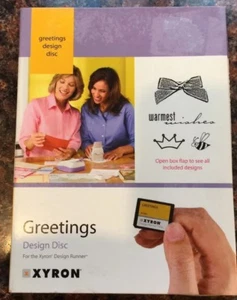 Xyron Greetings Font Design Disc - Picture 1 of 2