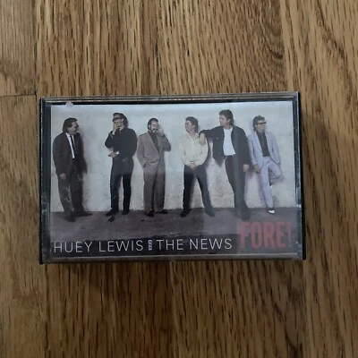 Fore! by Huey Lewis and the News (Cassette, Album, 1986, Chrysalis) CRC, Chrome - Image 1 of 4