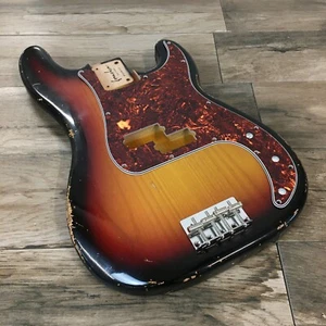 FRANCHIN Jupiter bass body Relic Aged 3-Color Sunburst Nitro Alder P-Bass type - Imagen 1 de 15