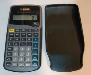 Texas Instruments TI-30Xa Scientific Calculator Solar Powered w/ Cover TESTED - Picture 1 of 1