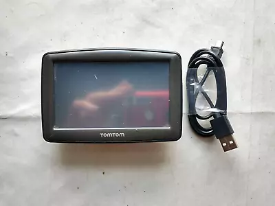 TomTom XL Portable Car 4.3" LCD Car GPS Navigation - Tested & Working - Image 1 of 4