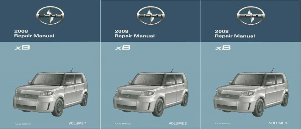 Juego completo manual de reparación de taller Scion xB 2008 Foto 1 de 1