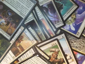 Lot de 100 cartes Magic rares BLANCHES UNIQUEMENT! - Rare Magic Mtg cards lot - - Imagen 1 de 1