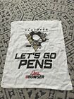 Pittsburgh Penguins Rally Towel NHL “let’s Go Pens” Hockey 2010 Playoffs (B)