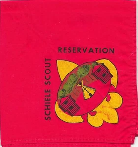 Schiele Reservation Camp Neckerchief Piedmont Council Boy Scouts of America BSA - Picture 1 of 1