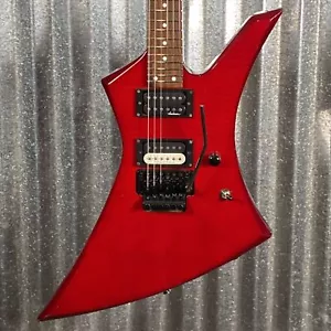 Jackson Kelly Performer Trans Red Guitar 1996 Japan #0554 Used - Picture 1 of 12