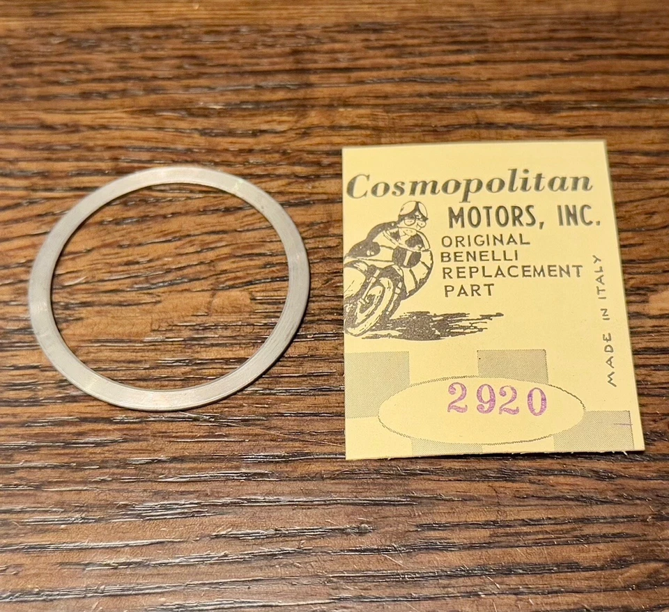 Espaciador de cojinete del cigüeñal Benelli Motobi 125 200 Sprite 250 Barracuda 125 250 Foto 1 de 1